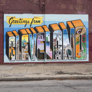 Greetings From Cleveland Mural