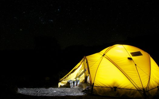 Camping at Sandusky, Ohio